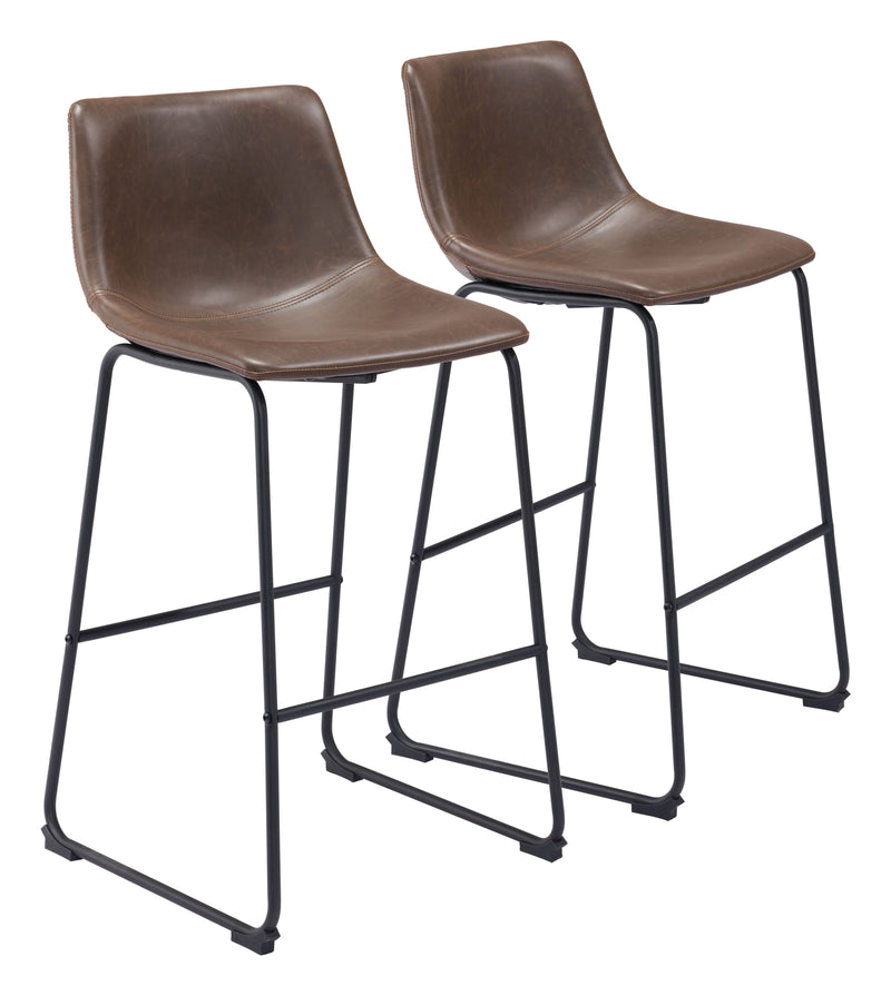 Smart Barstool (Set of 2) Vintage Espresso