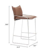 Pola Counter Stool Brown