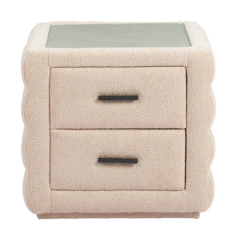 Soffice Nightstand Beige