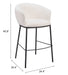 Essen Barstool Ivory