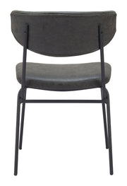 Charon Dining Chair (Set of 2) Vintage Black