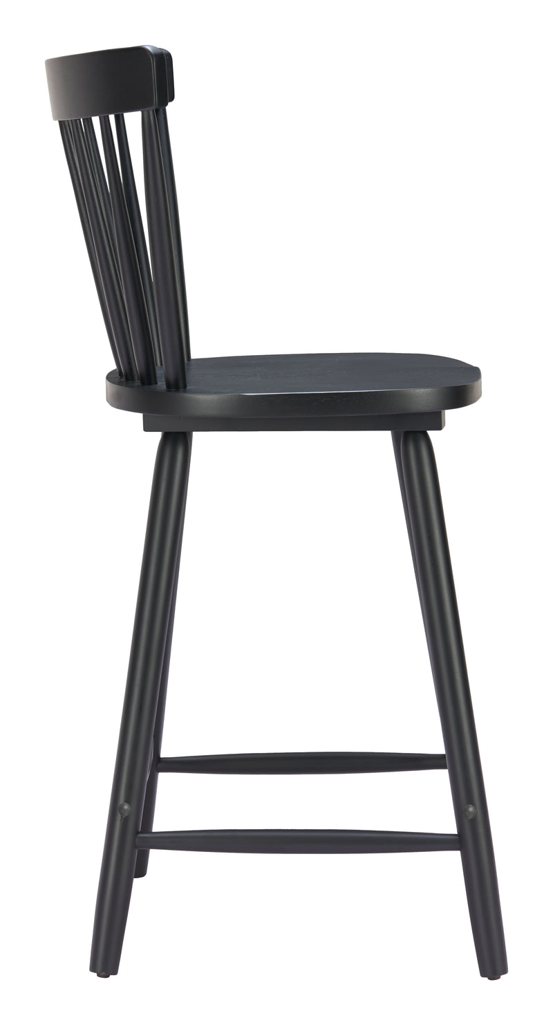Tyce Counter Stool (Set of 2) Black