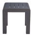 Rolig Side Table Black