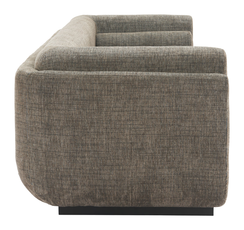 Sereneu Sofa Green Tweed