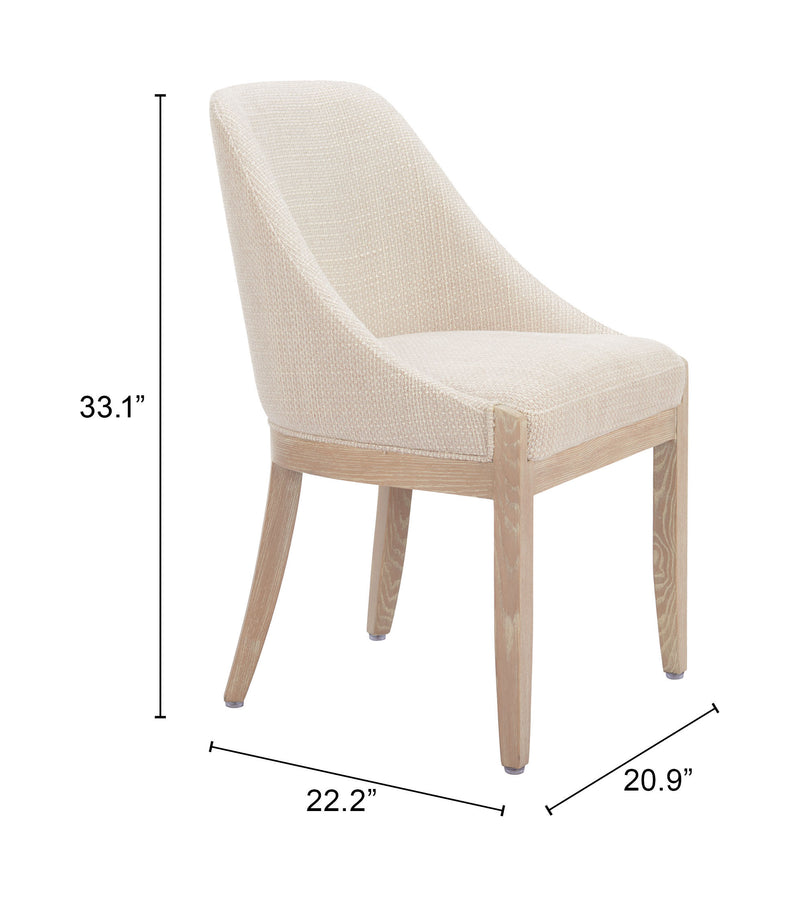 Calmo Dining Chair Beige
