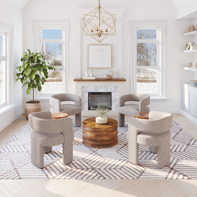 Java Accent Chair Sandy Beige