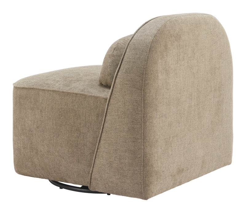 Kakao Swivel Chair Olive Brown