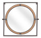 Capell Mirror Antique Gray