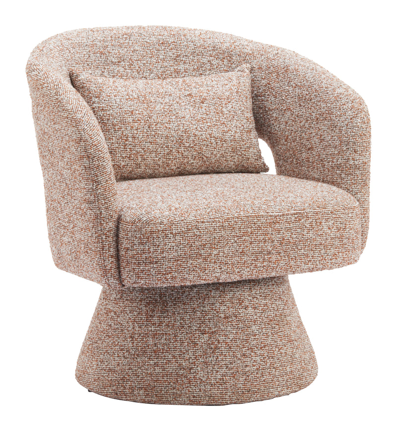 Liva Swivel Chair Frosty Brown