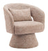 Liva Swivel Chair Frosty Brown