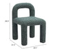 Arum Dining Chair (Set of 2) Snowy Green
