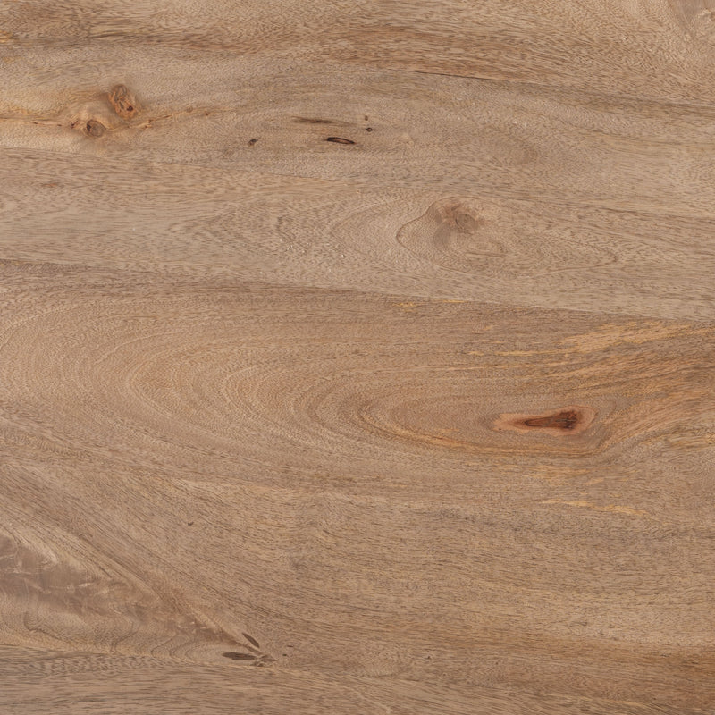 Goblet Coffee Table Brown & White