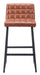 Pago Barstool (Set of 2) Brown