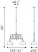 Jade Ceiling Lamp Antique Black