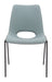 Desi Armless Dining Chair (Set of 2) Azure Gray