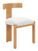 Tiana Dining Chair Natural & Beige