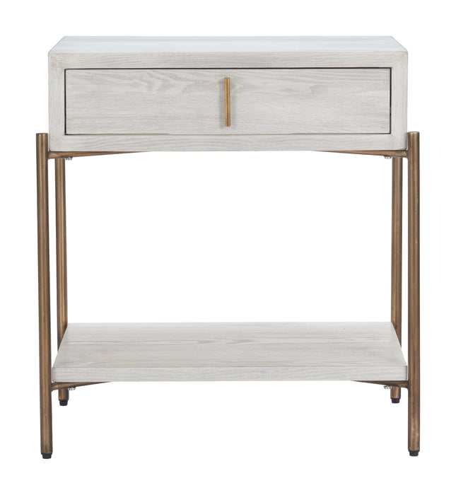 Yoru Side Table Oak White