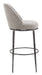 Nordhavn Swivel Barstool Gray
