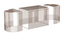Pitch Coffee Table Set (3-Piece) Bronze
