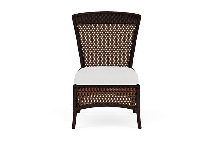 Grand Traverse Armless Dining Chair in Caramel Finish