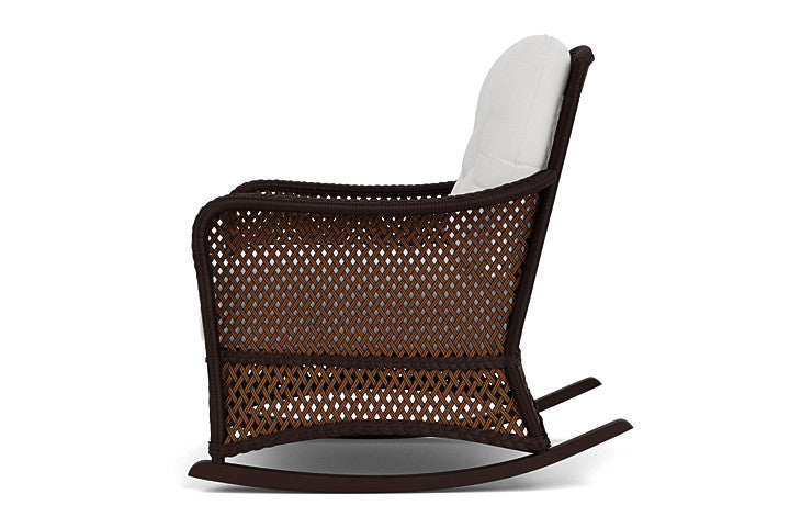 Grand Traverse Lounge Rocker in Caramel Finish