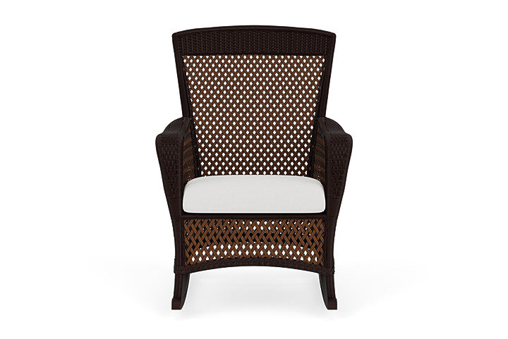 Grand Traverse Porch Rocker in Caramel Finish