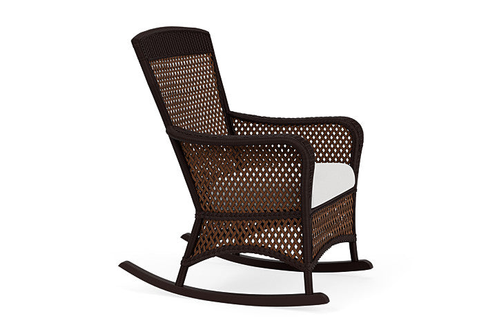 Grand Traverse Porch Rocker in Caramel Finish