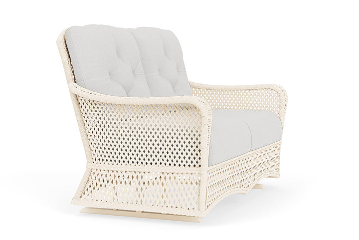Grand Traverse Loveseat Glider in Caramel Finish
