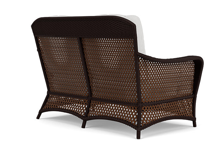 Grand Traverse Loveseat in Caramel Finish