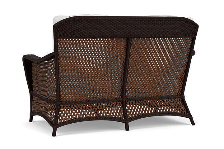 Grand Traverse Loveseat in Caramel Finish