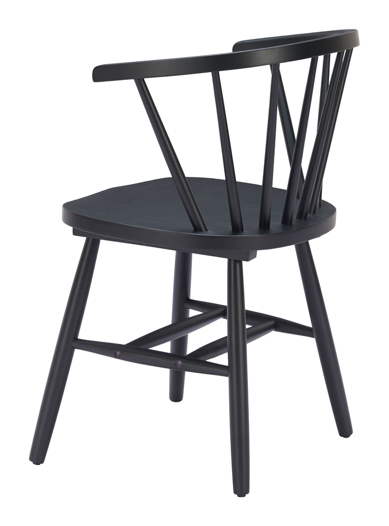 Stenger Dining Chair (Set of 2) Black
