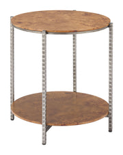 Adna Side Table Brown