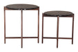 Gema Coffee Table Set (2-Piece) Bronze