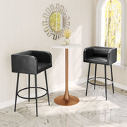 Horbat Barstool (Set of 2) Black