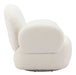 Pilka Swivel Chair White