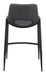 Desi Counter Stool (Set of 2) Black