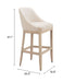 Calmo Barstool Beige