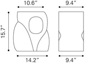 Trung Side Table Black