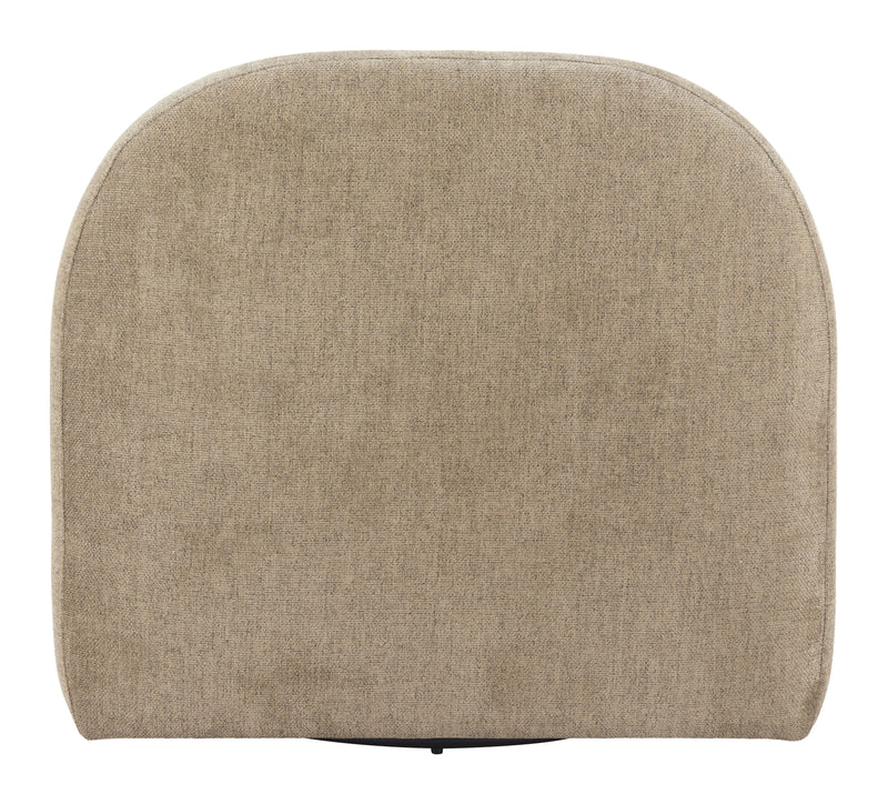 Kakao Swivel Chair Olive Brown