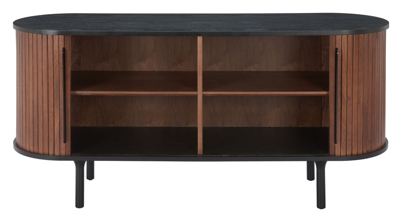 Koriana Sideboard Black & Walnut