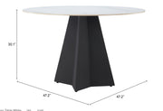 Izar Dining Table White