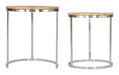 Bari Nesting Table Set (2-Piece) Natural