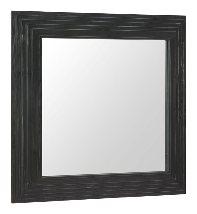 Kare Mirror Black