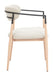 Equinox Dining Chair (Set of 2) Oyster Gray & Natural