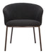 Essen Dining Chair Black & Bronze