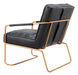 Dallas Accent Chair Vintage Black