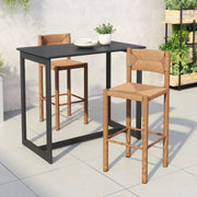 Iska Barstool (Set of 2) Natural