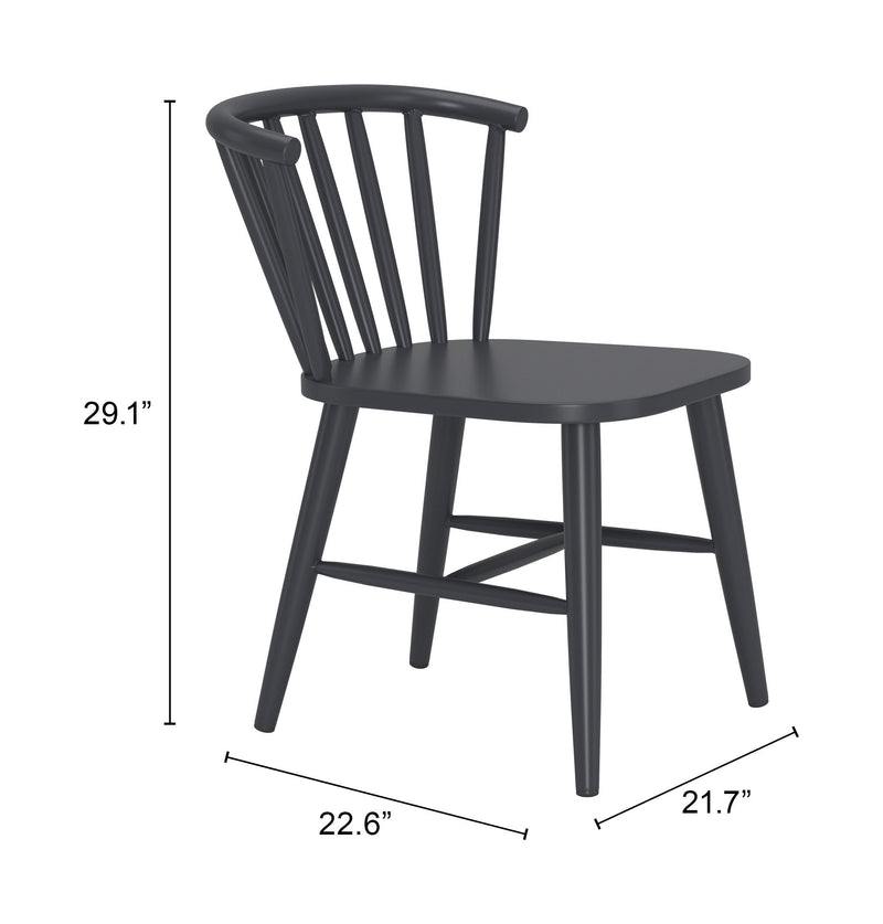 Shio Dining Chair Black