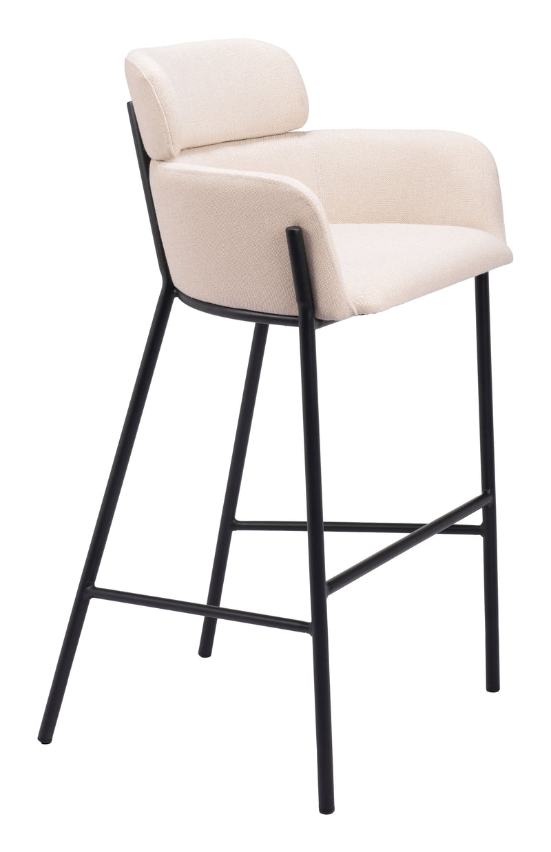 Bremor Barstool Beige
