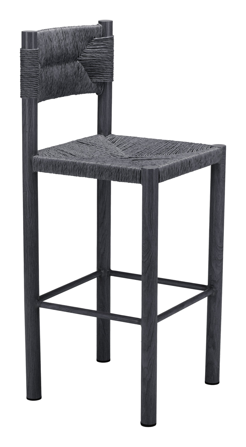 Iska Barstool (Set of 2) Black